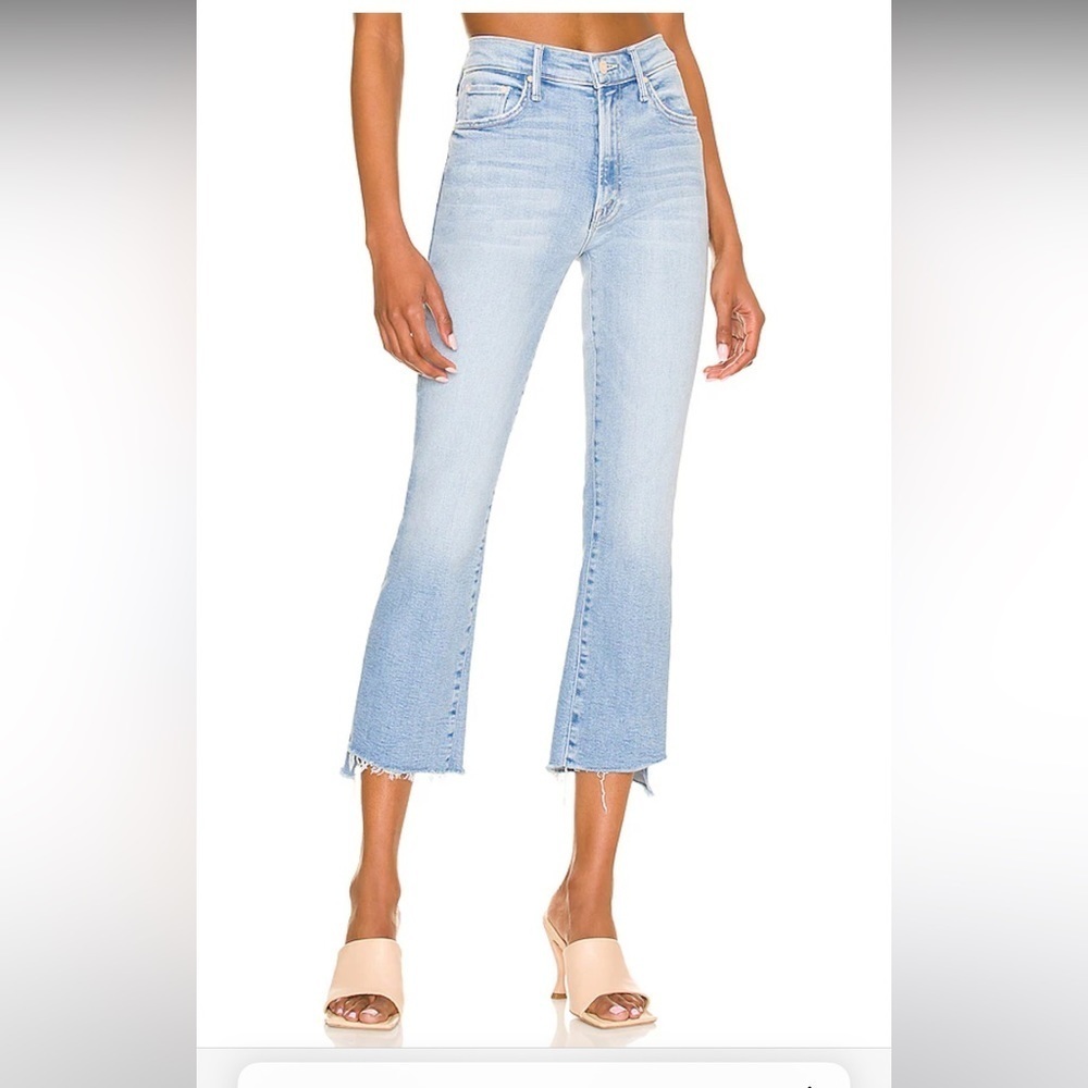 MOTHER The Insider Crop Step Fray Size 29 NWT - Picture 2 of 15
